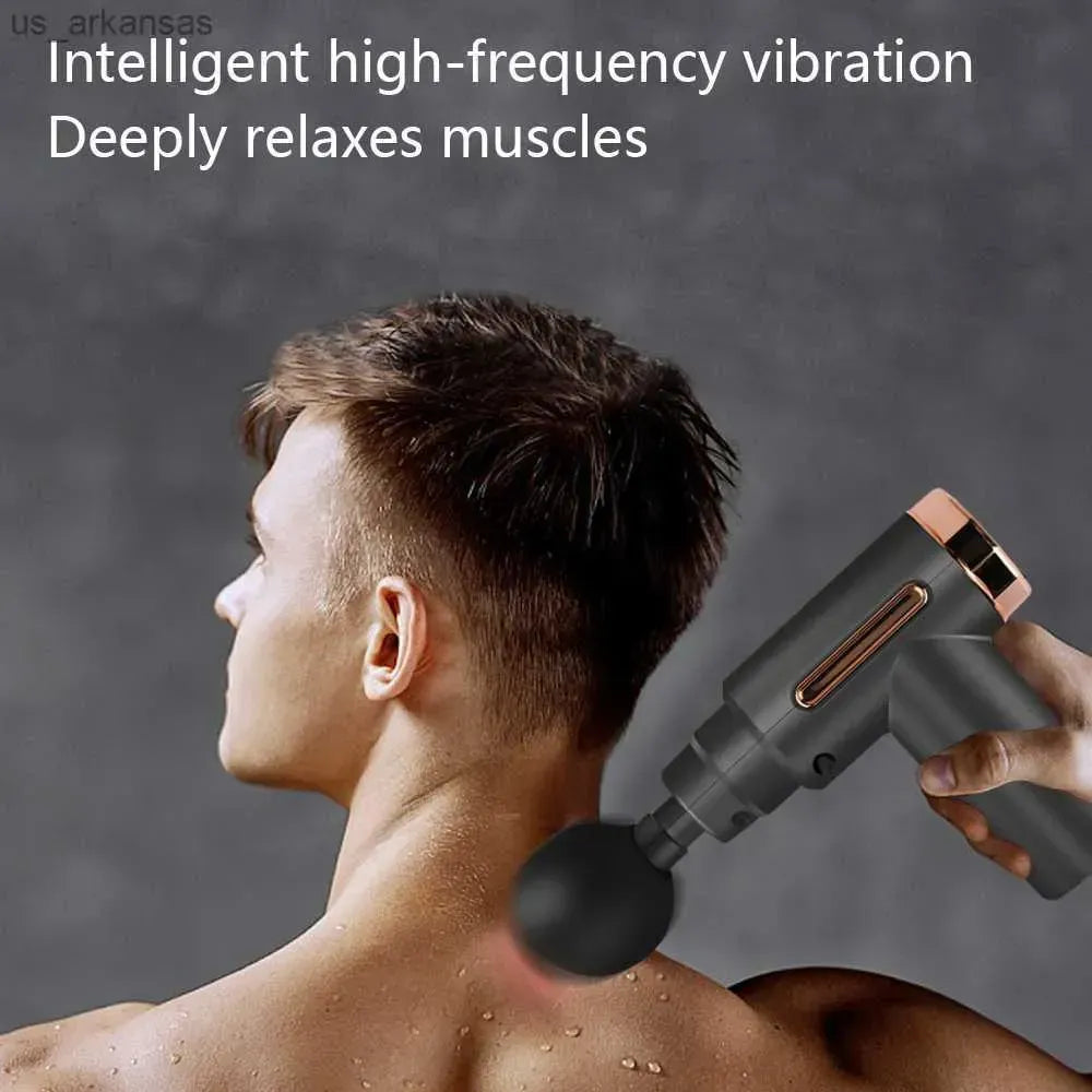 4-in-1 Massage Gun | Deep Tissue Percussion Massager with 4 Attachments
