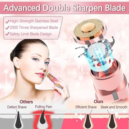 2-in-1 Electric Eyebrow Trimmer