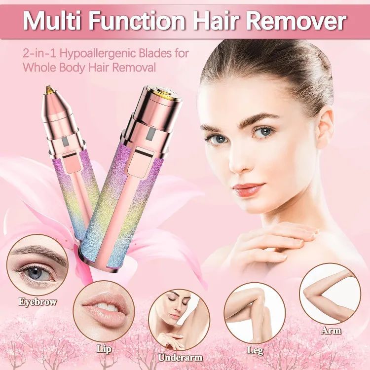 2-in-1 Electric Eyebrow Trimmer