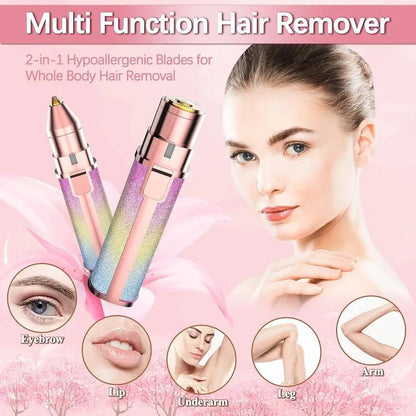 2-in-1 Electric Eyebrow Trimmer