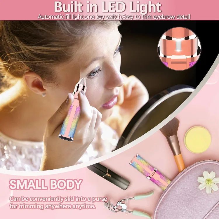 2-in-1 Electric Eyebrow Trimmer