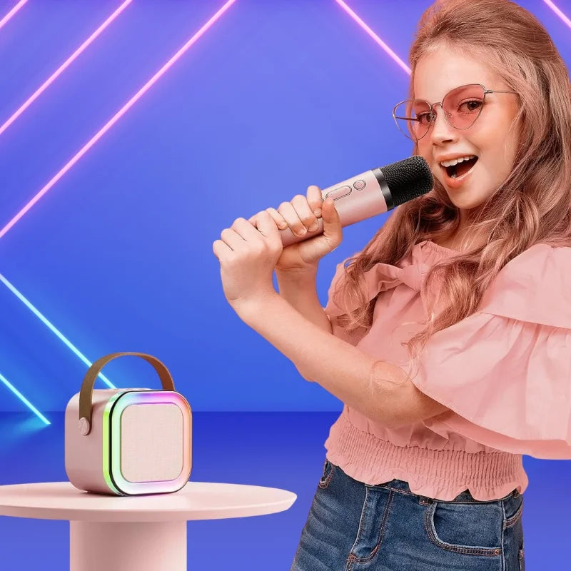 Karaoke Portable Wireless Bluetooth Speaker