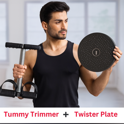 Twister Exercise Machine & Tummy Trimmer | Home Gym Fitness Equipment Set