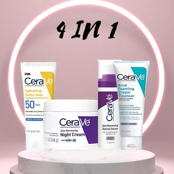 CeraVe 4-in-1 Skincare Kit