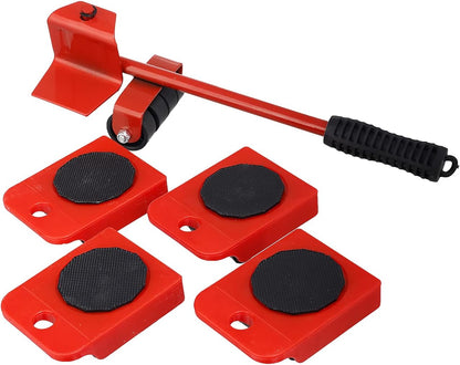 5-in-1 Heavy Furniture Mover Tool Set with Lifter