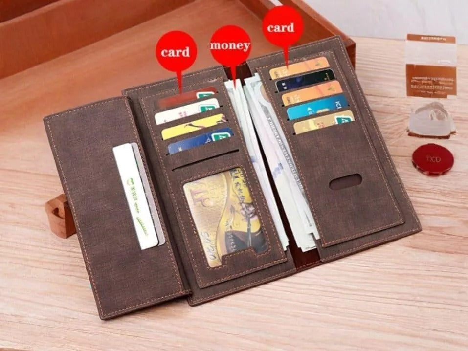 Men’s Daily Use Leather Wallets With Durable Material