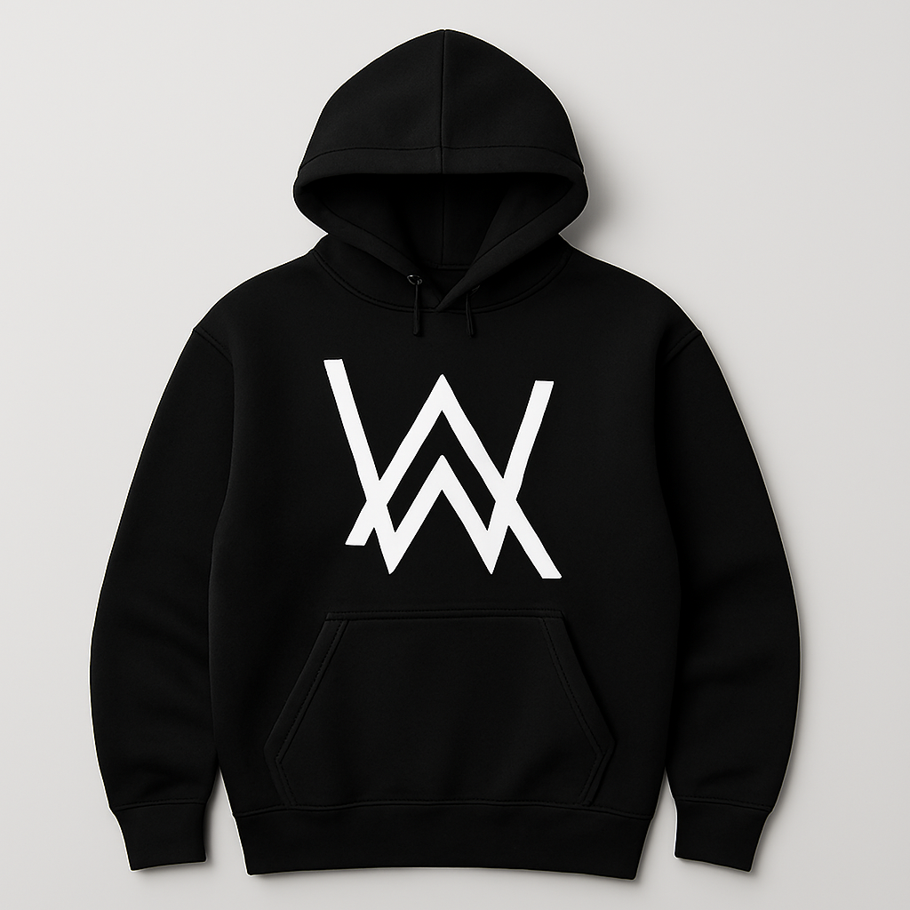 Hoodie with WA Print for Men and Boys