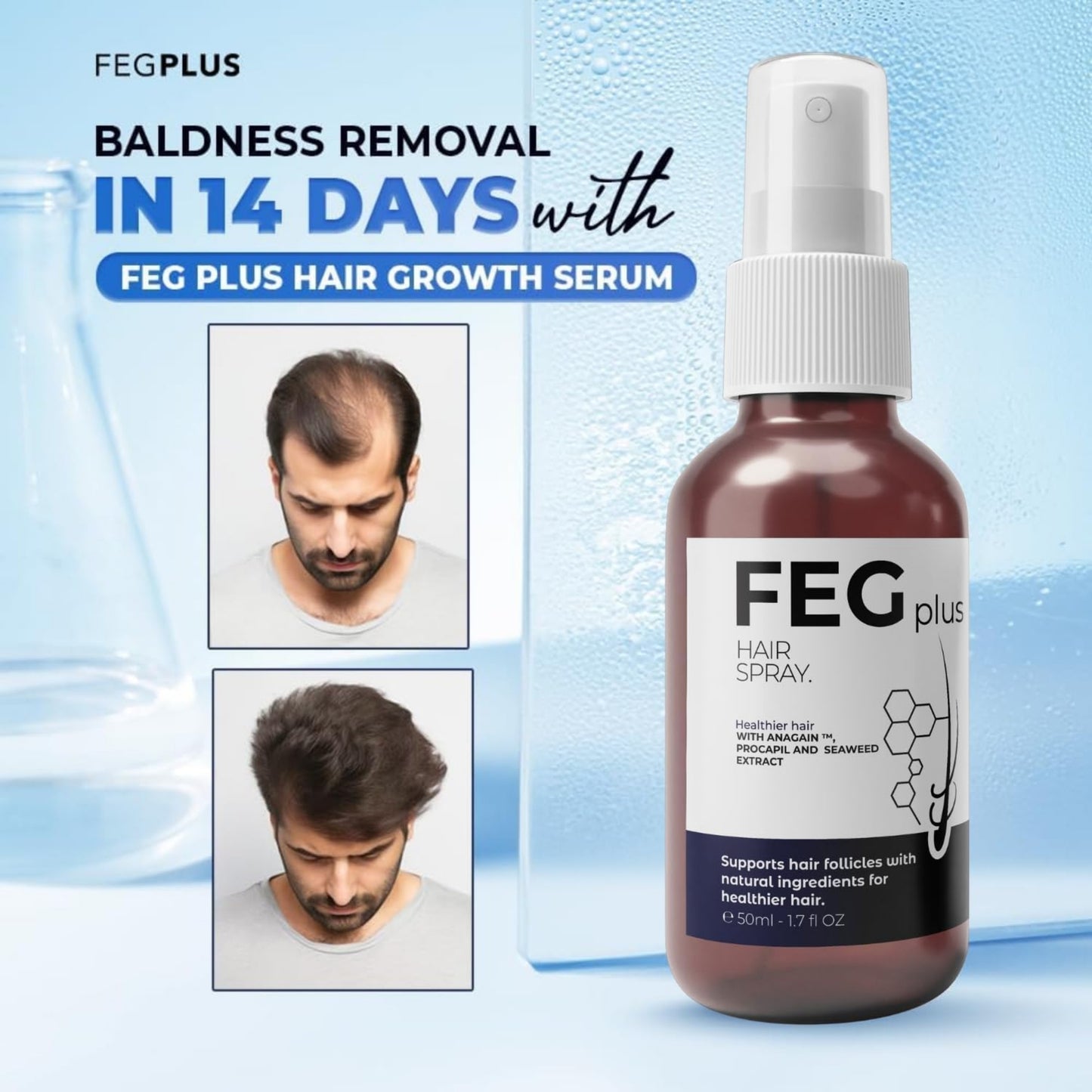 FEG Plus Hair Growth Spray 50ml