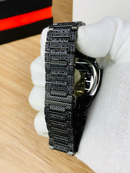 New Luxury Black Stone Watch