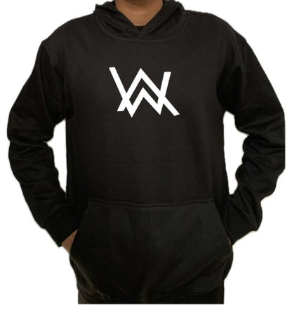 Hoodie with WA Print for Men and Boys
