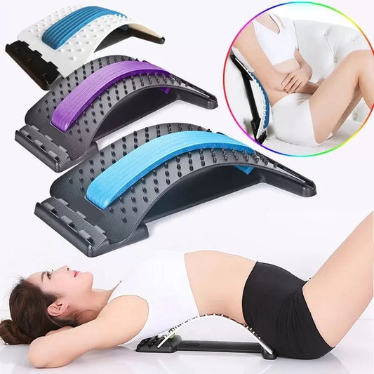 Back Stretcher-For Spine Lower Lumbar Massage Support Spine Pain Relief