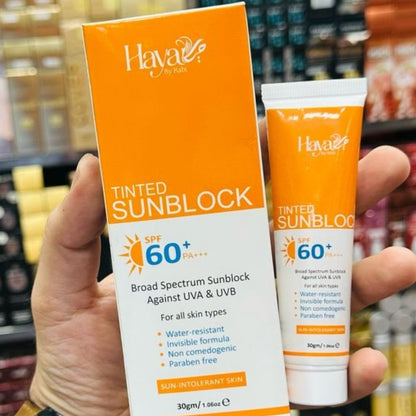 Haya Tinted Sunblock SPF 60+